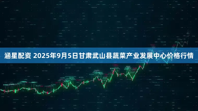 涵星配资 2025年9月5日甘肃武山县蔬菜产业发展中心价格行情